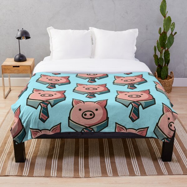 Item preview, Cute pig with a tie  designed and sold by Visual-Universe.