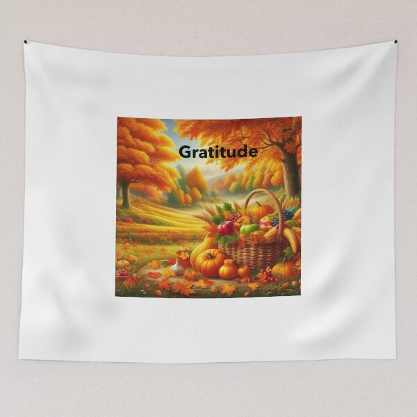 Item preview, "Gratitude and Togetherness: Celebrate Thanksgiving with Love" designed and sold by gabertoni.