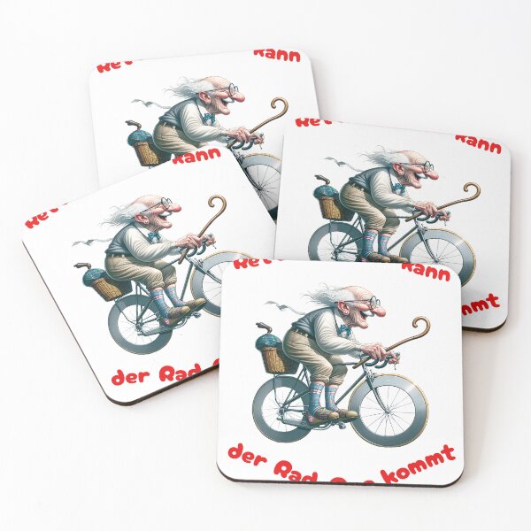 Item preview, Grandpa rides a racing bike designed and sold by HerbertFlenner.