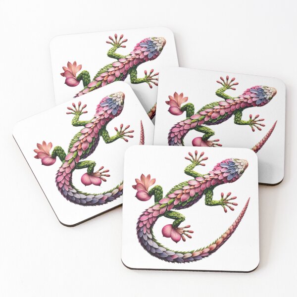 Item preview, Floral Fauna Fusion - Lizard designed and sold by MiszungART.