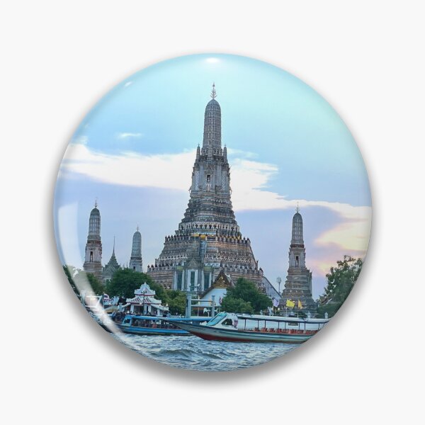 Item preview, Temple of Dawn Bangkok Thailand Wat Arun designed and sold by Orchyd.