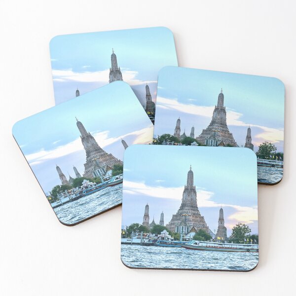Item preview, Temple of Dawn Bangkok Thailand Wat Arun designed and sold by Orchyd.