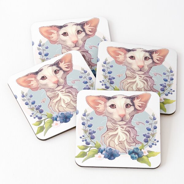Item preview, blueberries cat designed and sold by ViliBoosher.