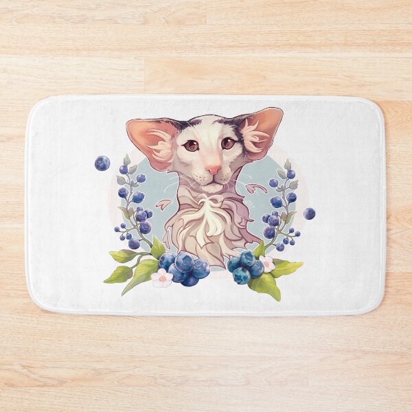Item preview, blueberries cat designed and sold by ViliBoosher.
