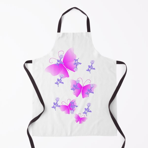 Item preview, Pink butterflies and purple roses designed and sold by AmazingHisLove.