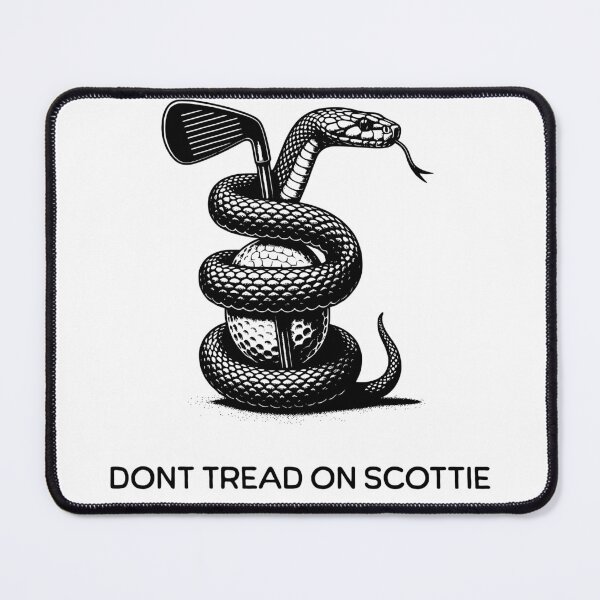 Item preview, Dont Tread On Scottie Golf designed and sold by DroopysDesigns.