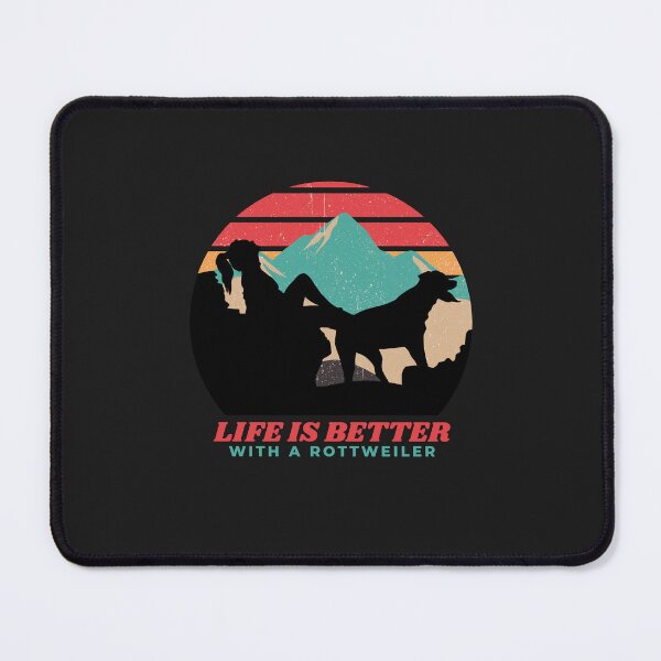 Item preview, Life Is Better With A Rottweiler Mom Woman Gift designed and sold by Guarddogdrive.