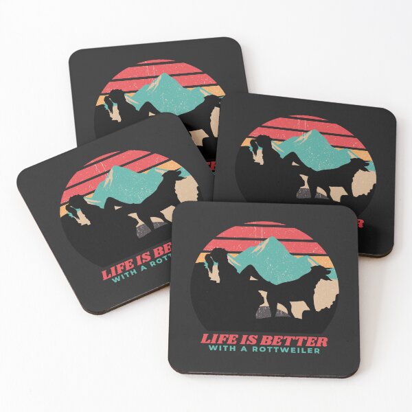 Item preview, Life Is Better With A Rottweiler Mom Woman Gift designed and sold by Guarddogdrive.