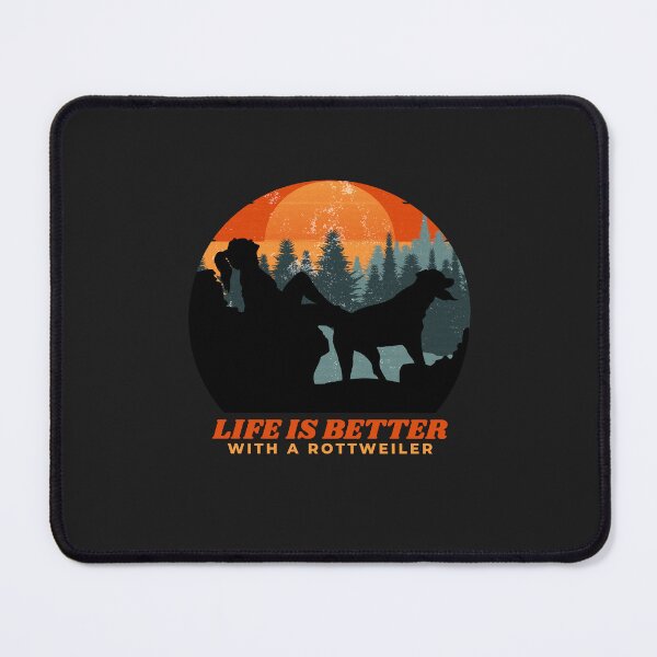 Item preview, Life Is Better With A Rottweiler Mom Woman Gift designed and sold by Guarddogdrive.