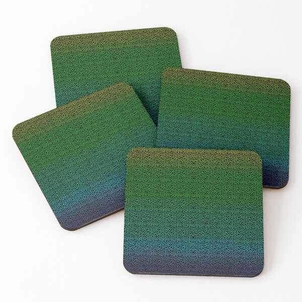 Item preview, Bobble circles repeat pattern Green and yellow designed and sold by ByteMode.
