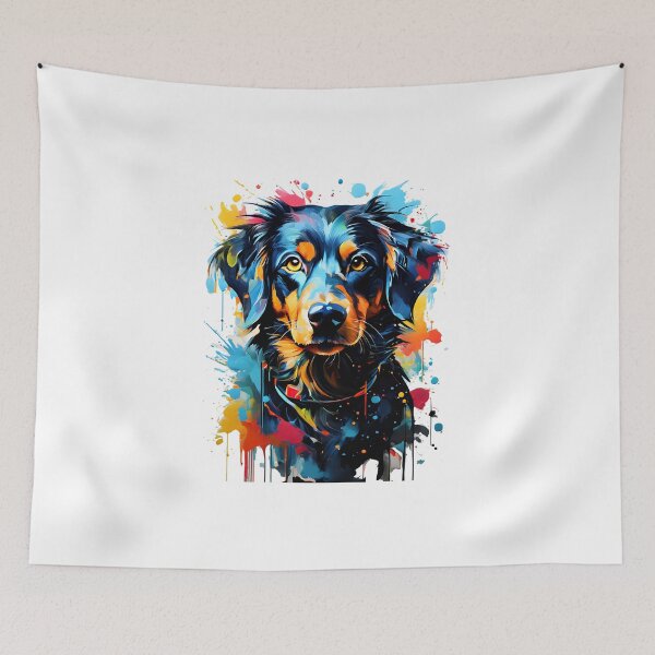 Item preview, cute dog designed and sold by PICT  T MOSB.