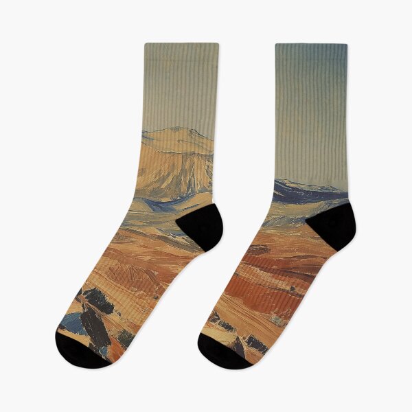 Item preview, blue mountains designed and sold by PricklyPeanut.