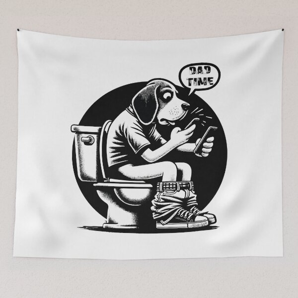 Item preview, Dad Dog Time designed and sold by JawArts.