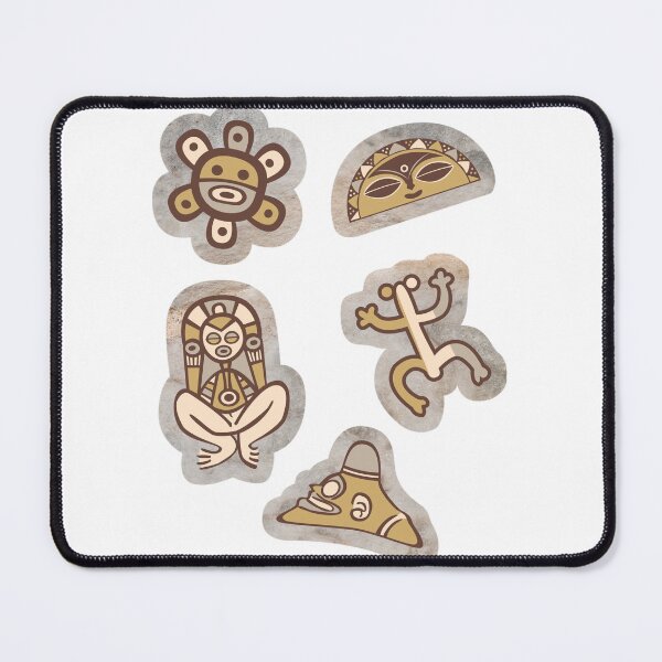 Item preview, Tainos Puerto Rico Neutral Rocks Coqui Atabey Cemi Sun Moon designed and sold by byDarling.
