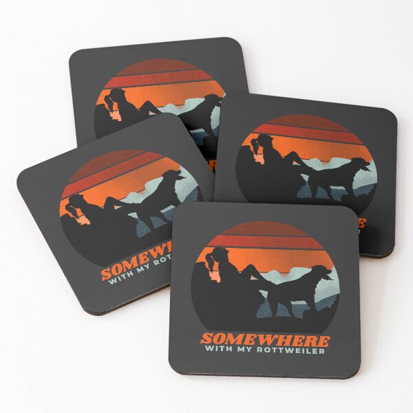 Item preview, Somewhere With My Rottweiler Women's Adventurous Outdoor Gift  designed and sold by Guarddogdrive.