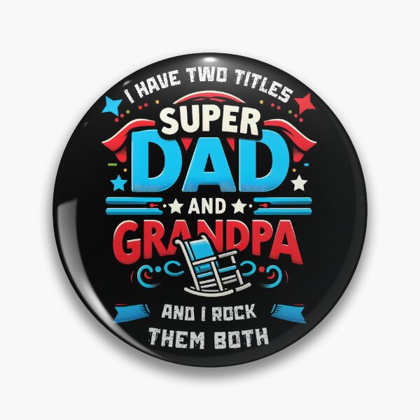 Item preview, I Have Two Titles Dad and Grandpa Father's Day Funny designed and sold by CreativePodArt.