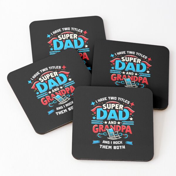 Item preview, I Have Two Titles Dad and Grandpa Father's Day Funny designed and sold by CreativePodArt.