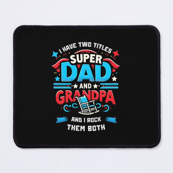 Item preview, I Have Two Titles Dad and Grandpa Father's Day Funny designed and sold by CreativePodArt.