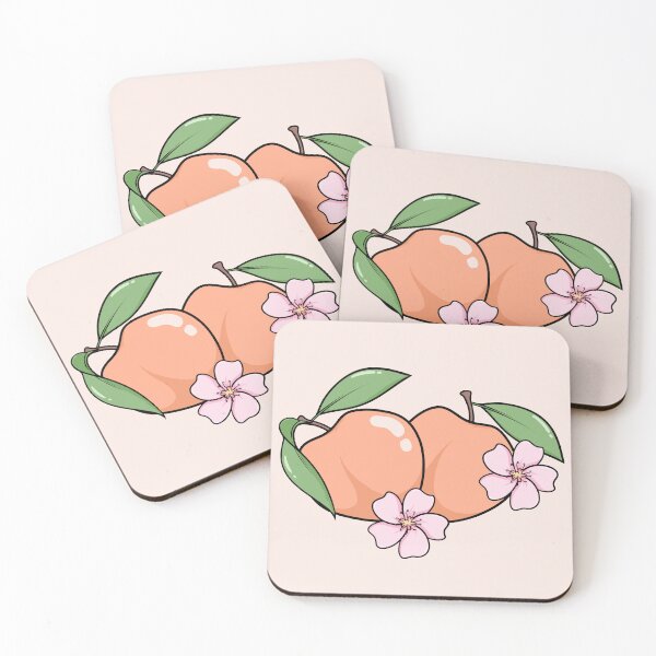 Item preview, Summer Peach Blossom Pattern designed and sold by CreativeDraws42.