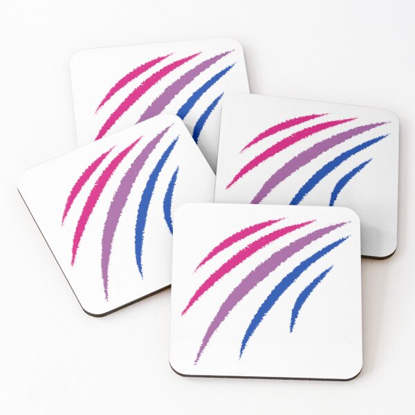 Item preview, Scratch Bisexual pride flag designed and sold by IvaaloArt.