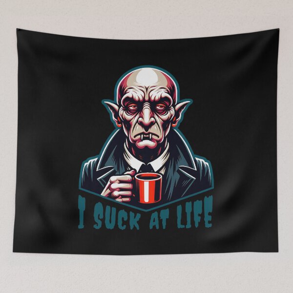 Item preview, I suck at life designed and sold by onemoremask.