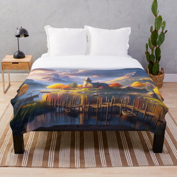Item preview, Nature - House - River - Texture Pillows Totes Phone Cases Skins Phone Wallets designed and sold by Visual-Universe.