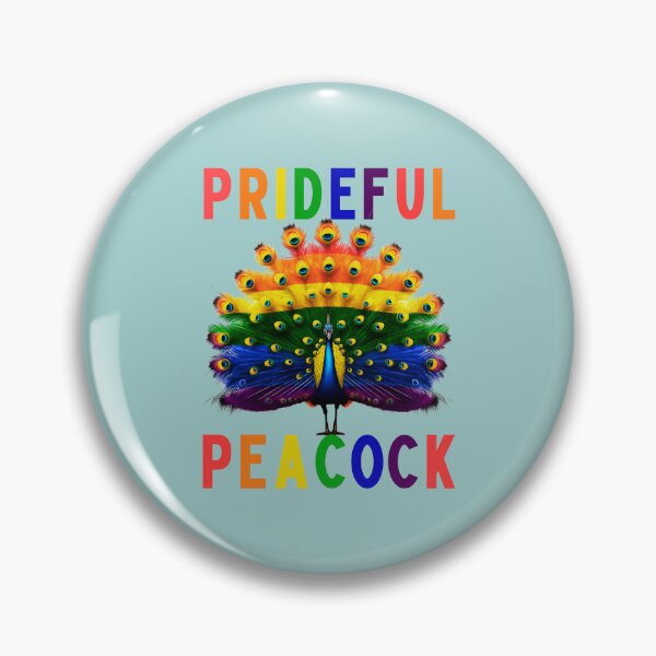 Item preview, Prideful Peacock: Embrace Diversity With Vibrant Unity Feathers designed and sold by elynne9.