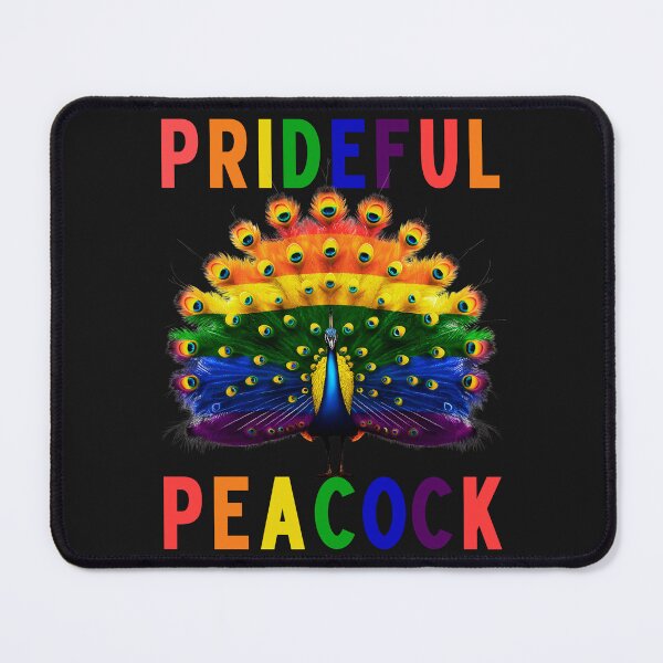 Item preview, Prideful Peacock: Embrace Diversity With Vibrant Unity Feathers designed and sold by elynne9.
