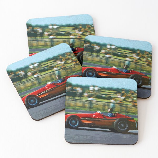 Item preview, Juan Manuel Fangio racing his 1957 Championship winning F1 car abstract  designed and sold by Rodissimus1984.