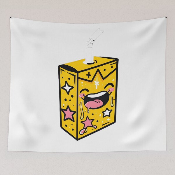 Item preview, Cute Yellow star juusu juicebox  designed and sold by BasedCanvas.