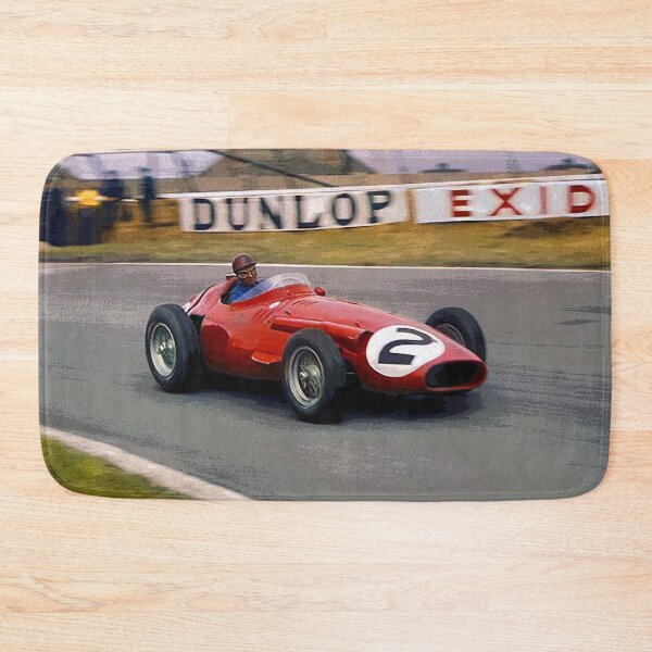 Item preview, Juan Manuel Fangio racing his 1957 250F F1 car abstract designed and sold by Rodissimus1984.