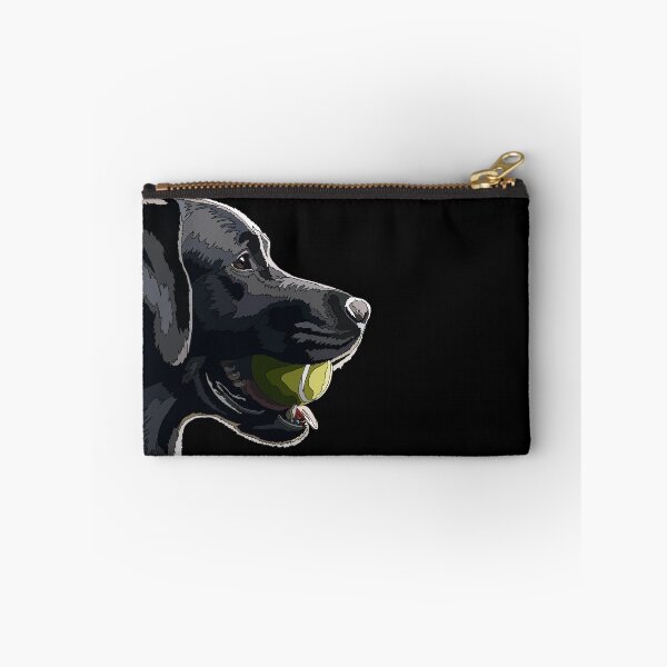 Item preview, Black Labrador With Tennis Ball designed and sold by Just-Arts-4U.