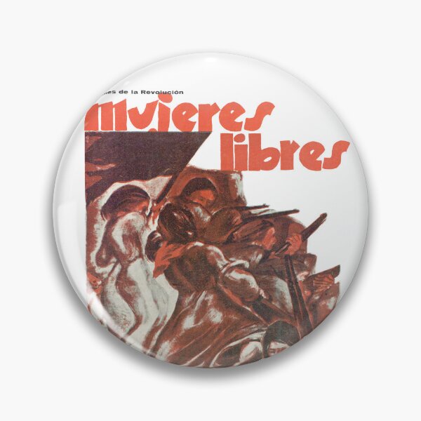 Item preview, Mujeres Libres (Free Women) - WITH LABOUR AND WITH WEAPONS, WE WOMEN WILL DEFEND THE FREEDOM OF THE PEOPLE designed and sold by NEVERBOW.