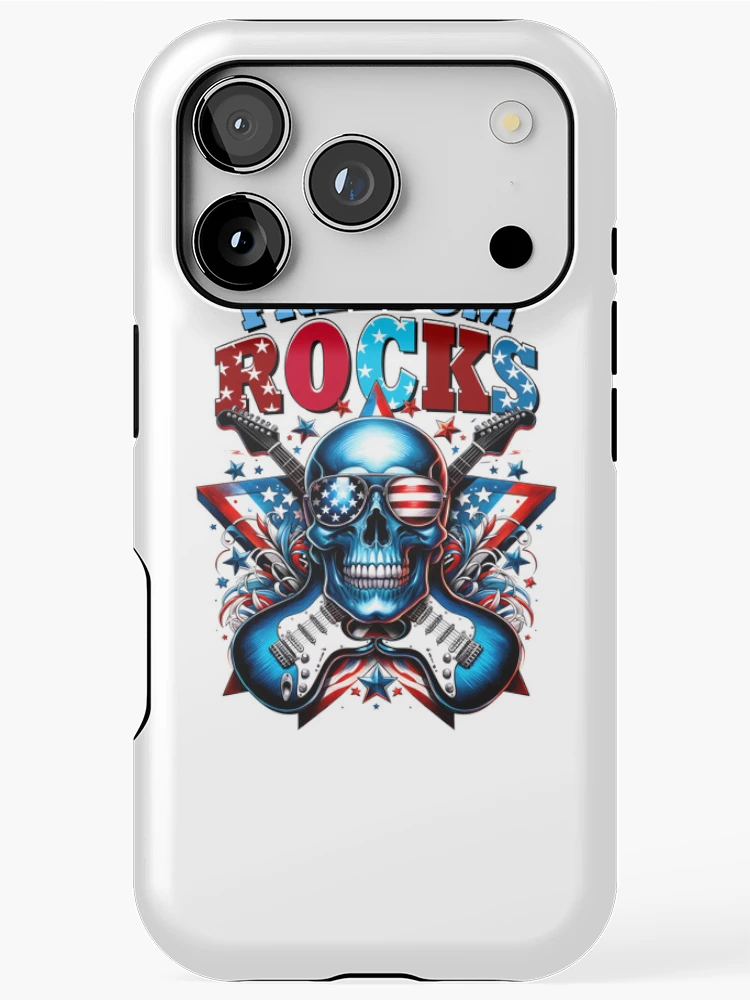 Thumbnail 1 of 4, iPhone Case, Freedom Rocks designed and sold by Bigfoot T-Shirt Co..