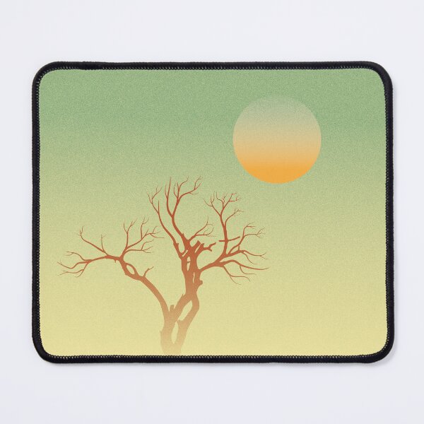 Item preview, Tree in the desert mist designed and sold by FranStur.
