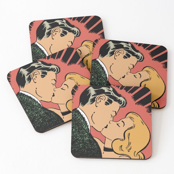 Item preview, Vintage Romance Comics Kiss designed and sold by ErinORiordan.