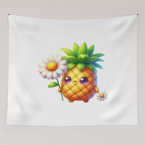 Item preview, Pineapple kawaii daisy designed and sold by Josie37.