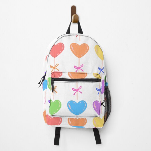 Item preview, Heart Rainbow Lolipop Pack with Bows designed and sold by ha11e11.