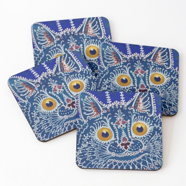 Item preview, Louis Wain Abstract Cat Art designed and sold by bozey.