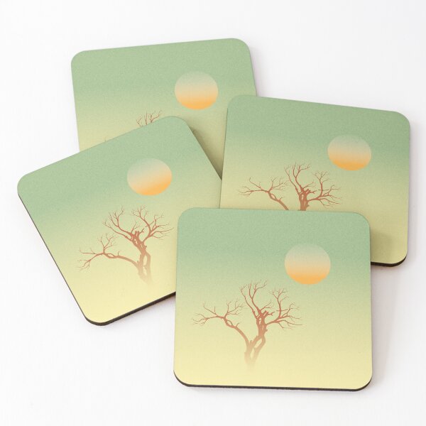 Item preview, Tree in the desert mist designed and sold by FranStur.