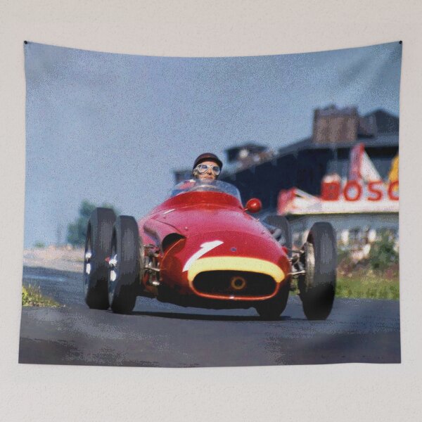 Item preview, Juan Manuel Fangio winning the 1957 German Grand Prix and his 5th World Championship abstract designed and sold by Rodissimus1984.
