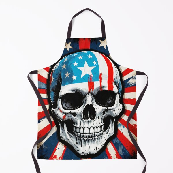 Item preview, "Patriotic Skull: Stars and Stripes Rebellion" designed and sold by ZOLDYCKsPieces.