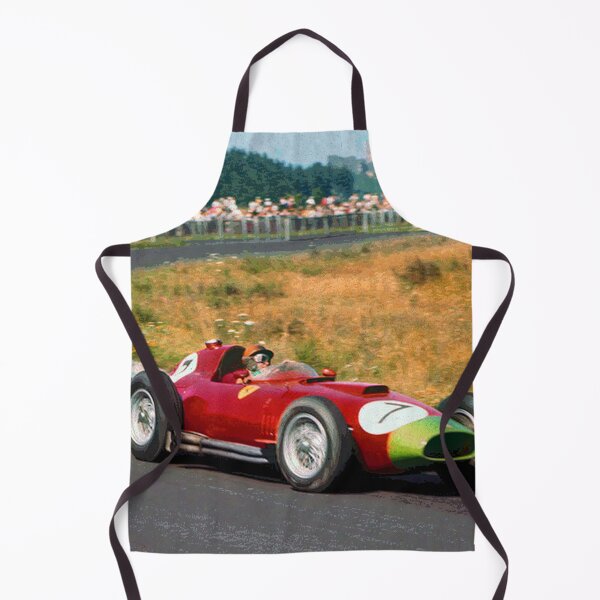 Item preview, Peter Collins racing his D50 801 F1 car during the 1957 German Grand Prix at the Nürburgring abstract designed and sold by Rodissimus1984.