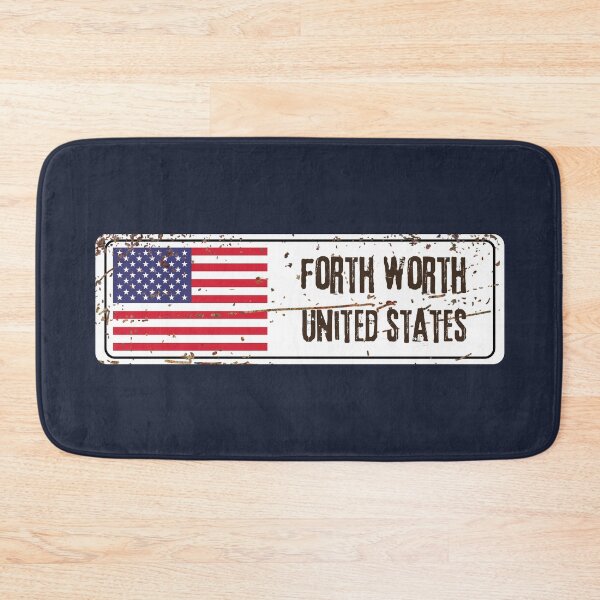 Item preview, Fort Worth USA Flag – Texas Cowtown & Western designed and sold by jeshands.