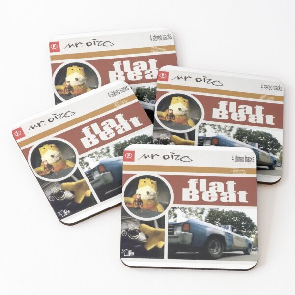 Item preview, Mr.Oizo Flat Beat Cover designed and sold by bozey.