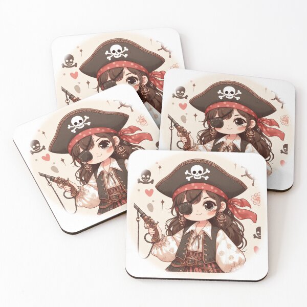 Item preview, Girls can be Pirates too! designed and sold by KinshipArts.