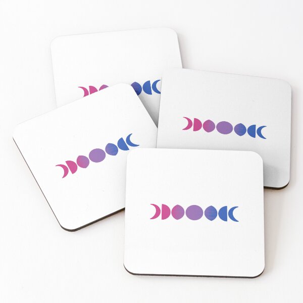 Item preview, Bisexual Pride Flag Moon Phases designed and sold by TheEclecticKat.