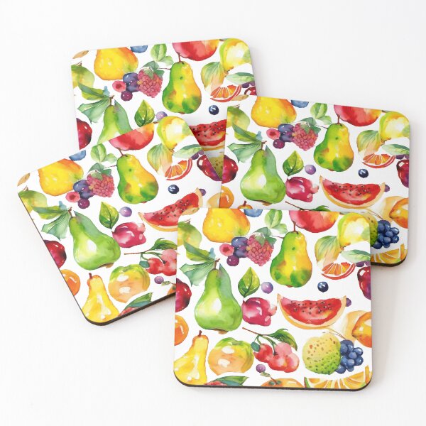 Item preview, Fruits Watercolor Pattern designed and sold by LKozerski.