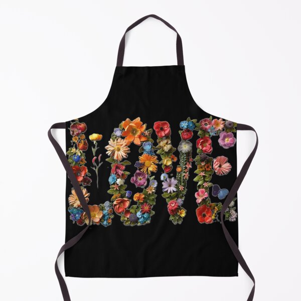 Item preview, Love inscription arranged with flowers designed and sold by KusyArt.