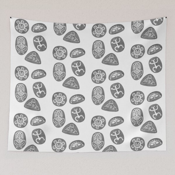 Item preview, Tainos Puerto Rico Gray Rocks Coqui Atabey Cemi Sun Moon designed and sold by byDarling.